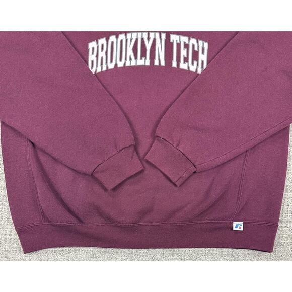 Russell Athletic Sweatshirt Mens Large Brooklyn Tech Crewneck Pullover - Picture 4 of 11